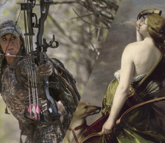 La chasse au féminin, entre mythe et réalité Diane-chasseresse